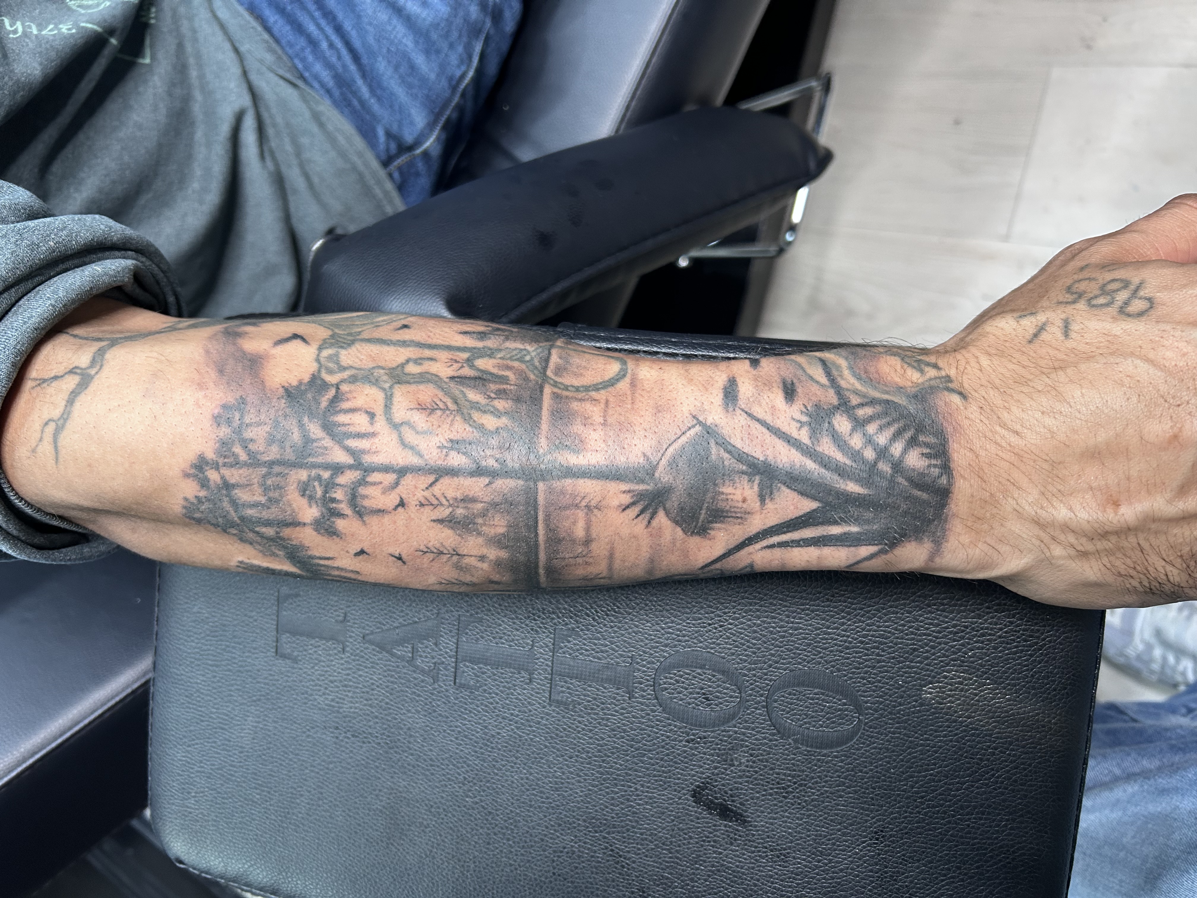 Tattoo work